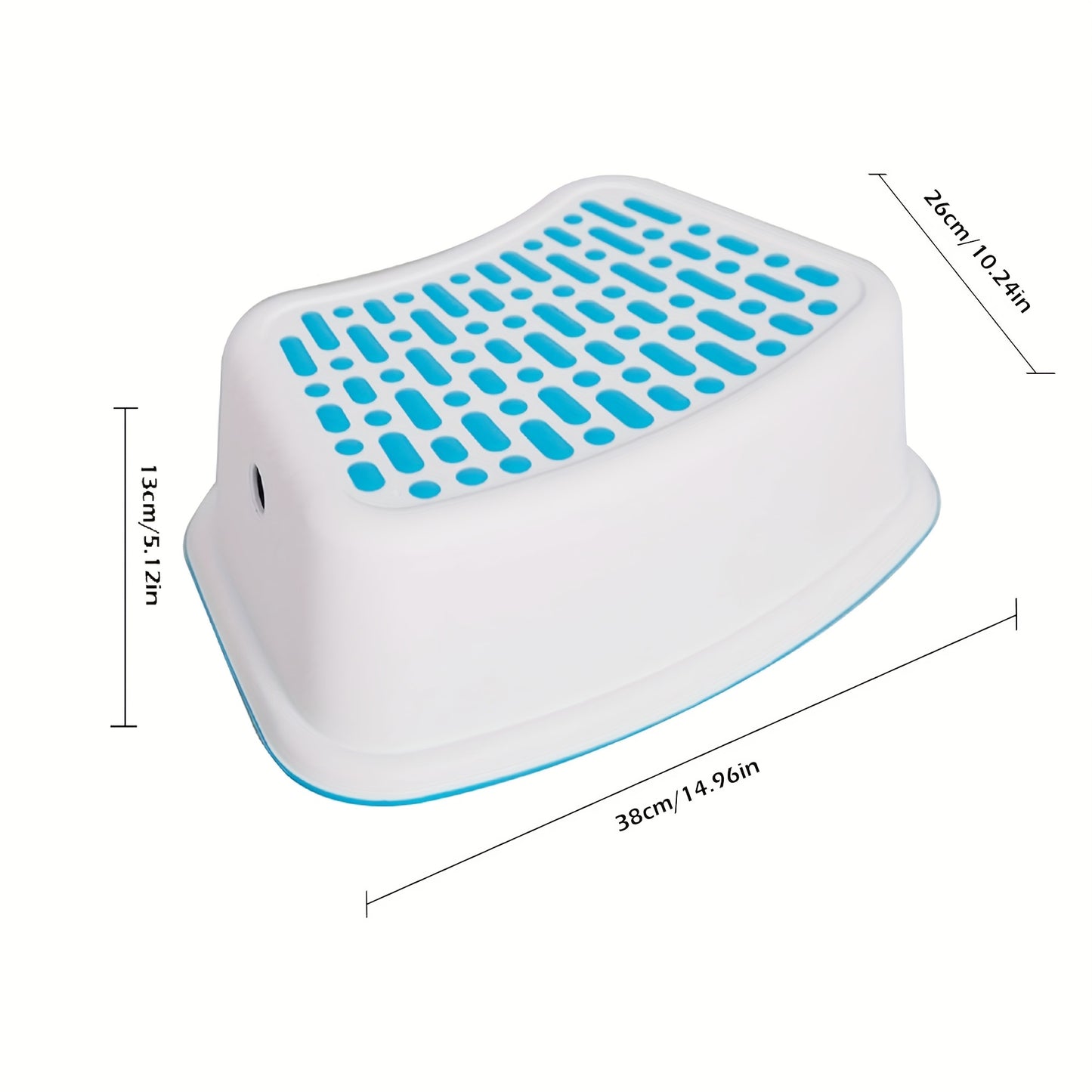 Portable Step Stool With Contoured Design, 5.1\