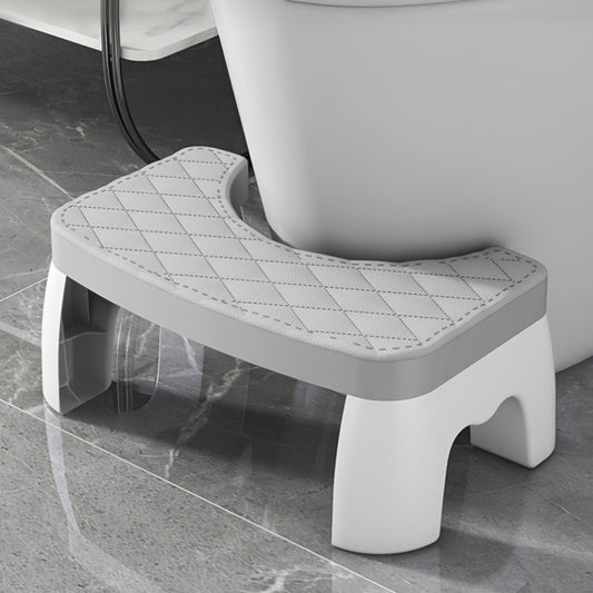 Thickened Non-Slip Toilet Stool for Adults, Children, Pregnant Women, and Elderly - 35 Ergonomic Design, Washable PP Material, Portable Bathroom Kneeling Aid, Sturdy Support, Comfortable Texture